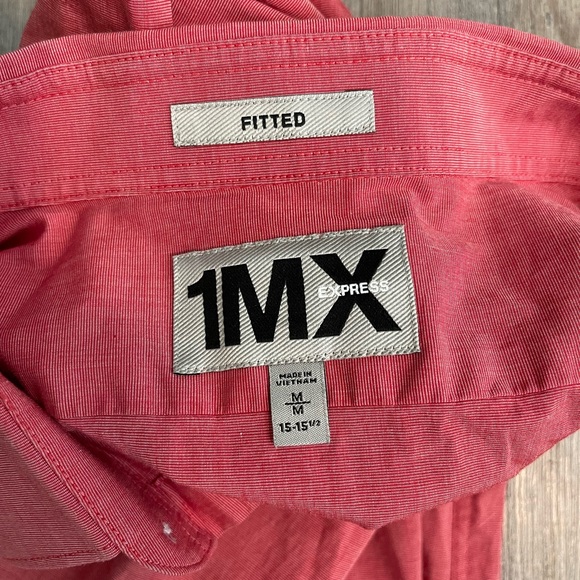 Express - Salmon Buttondown - Picture 3 of 3